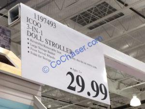 Costco-1197493-iCoo-3-in-1-Doll-Stroller-tag