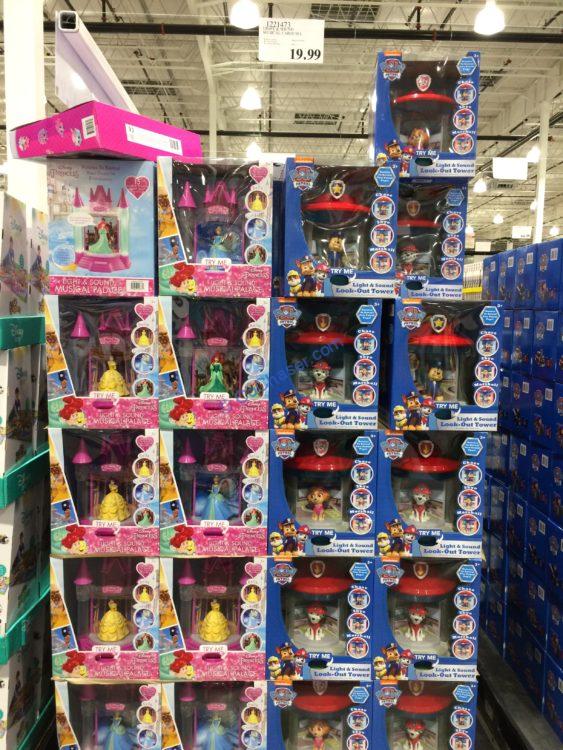 paw patrol light and sound lookout tower costco