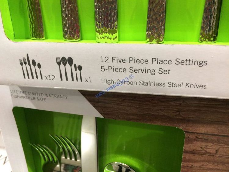 Costco1231566Mikasa StainlessSteel65PCFlatwareSetname