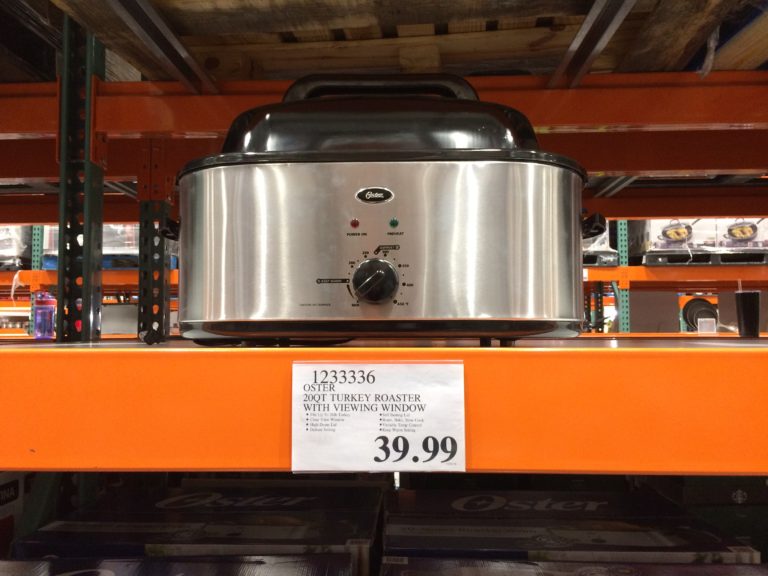 Oster 20QT Turkey Roaster with Viewing Window CostcoChaser