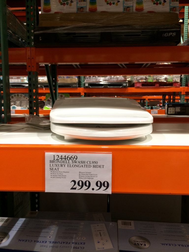 Brondell Swash CL950 Luxury Elongated Bidet Seat – CostcoChaser