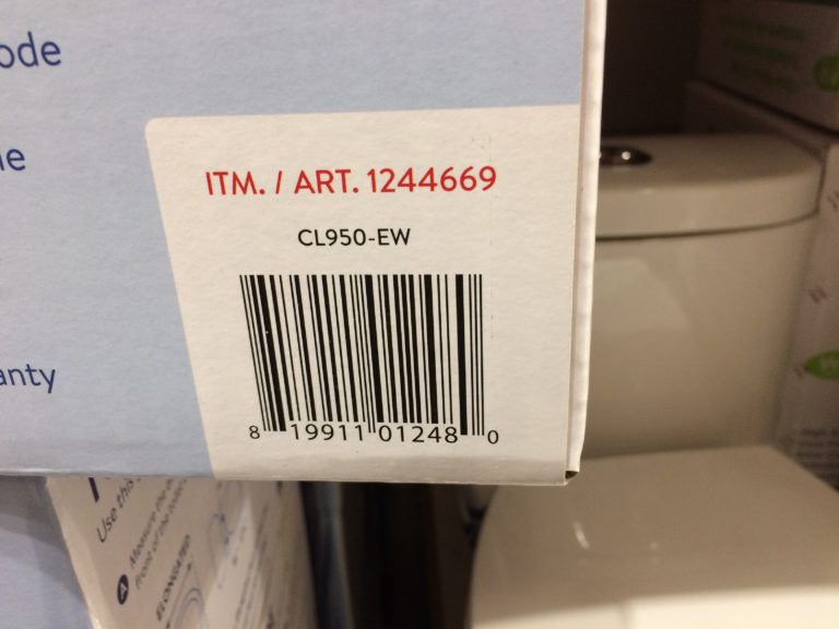 Costco1244669BrondellSwashCL950LuxuryElongatedBidetSeatbar