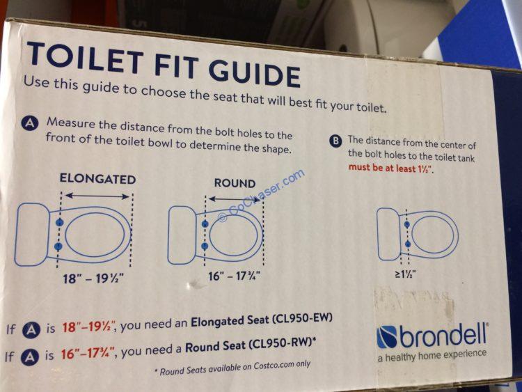 Costco1244669BrondellSwashCL950LuxuryElongatedBidetSeatsize
