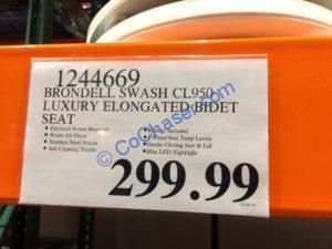 Costco-1244669-Brondell-Swash-CL950-Luxury-Elongated-Bidet-Seat-tag