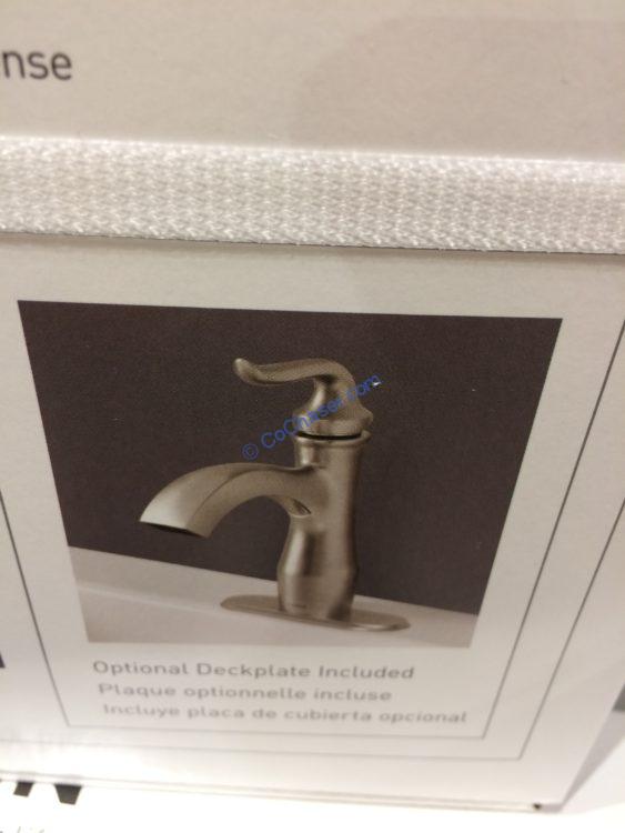 MOEN Hamden Single Handle Bathroom Faucet, Model 84303SRN CostcoChaser