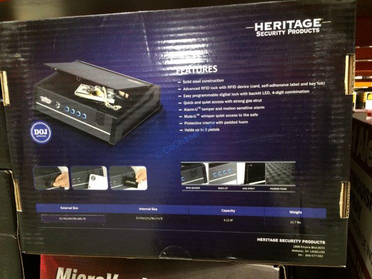 Costco1264642HeritageSecurityQuickAccessPersonalSafepart2