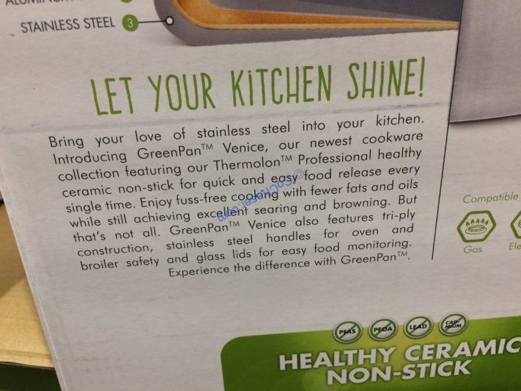 Costco1268202Greenpan10PCStainlessSteelNonstickCookwareSetspec