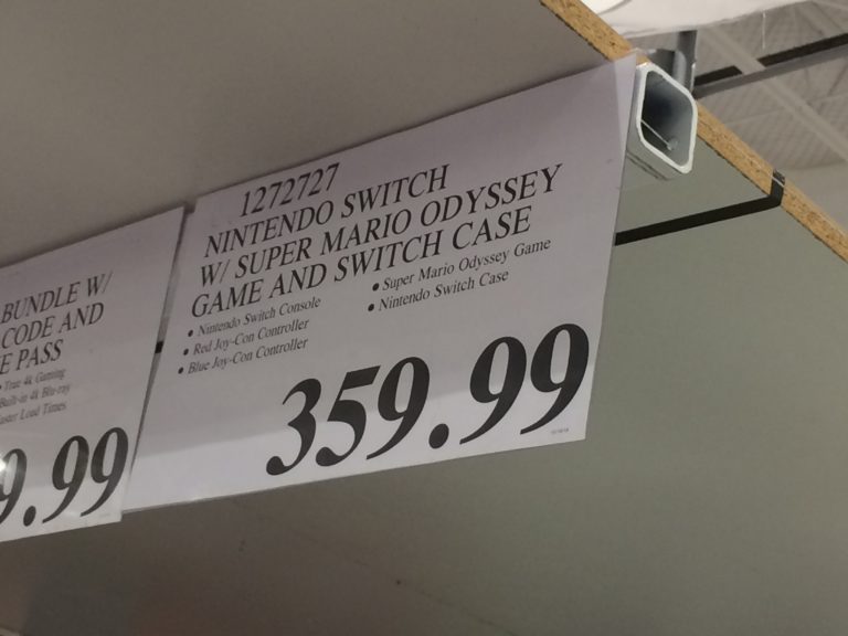 Costco1272727NintendoSwitchBundletag CostcoChaser