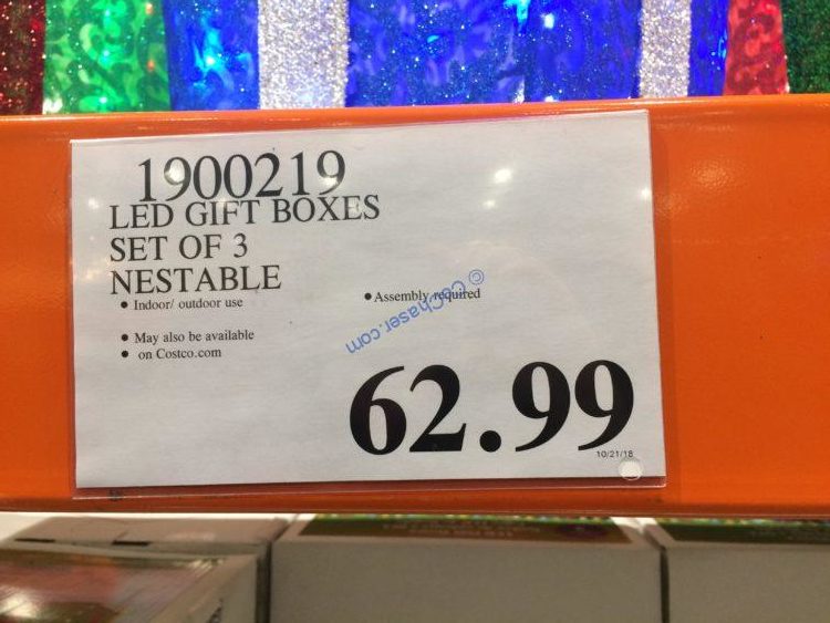 Costco1900219LEDGiftBoxestag CostcoChaser