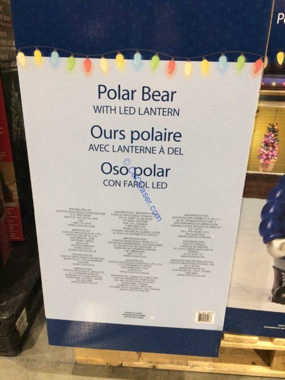 Costco1900246PolarBearGreeterwithLEDLanterninf CostcoChaser