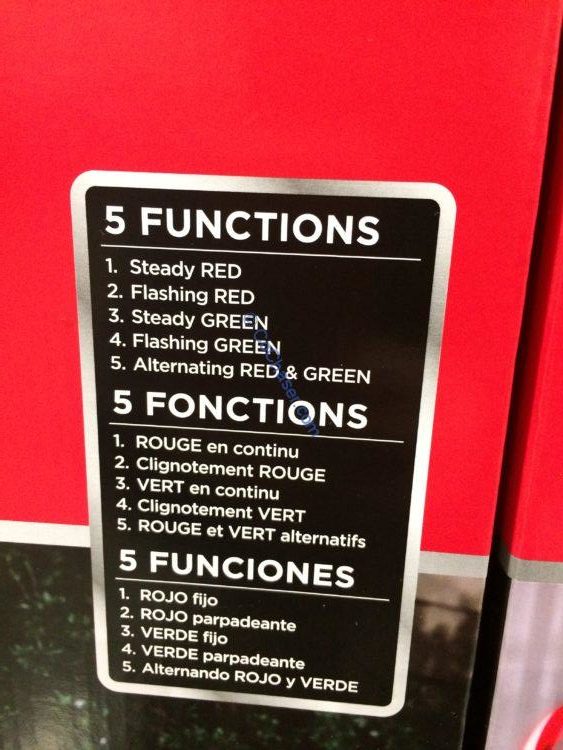 Sylvania Candy Cane Lights Set of 6 CostcoChaser