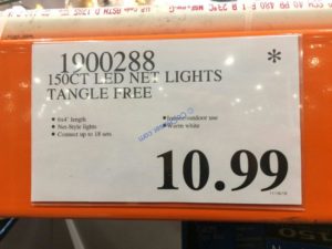 Costco-1900288-150CT-LED NET-Lights-Tangle-Free-tag