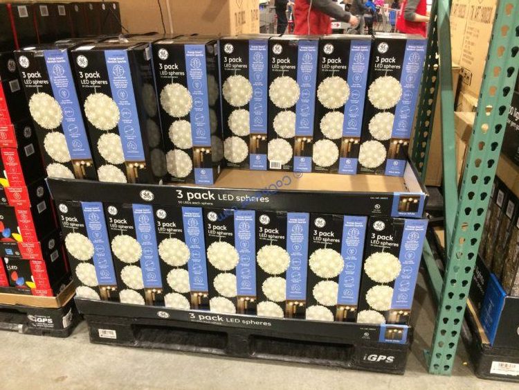 GE LED Spheres Set of 3 CostcoChaser