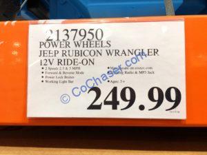 Costco-2137930-Power-Wheels-Jeep-Rubicon-Wrangler-12V-Ride-On-tag