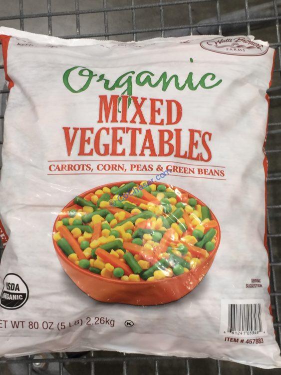 Watts Brothers Organic Mixed Veggies 5 Pound Bag