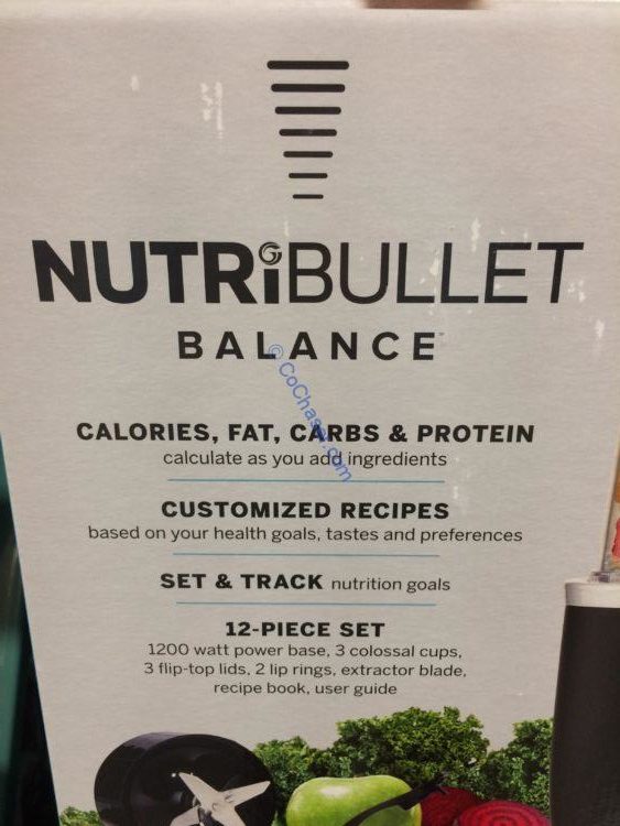 Nutribullet Balance Bluetooth Smart Blender CostcoChaser