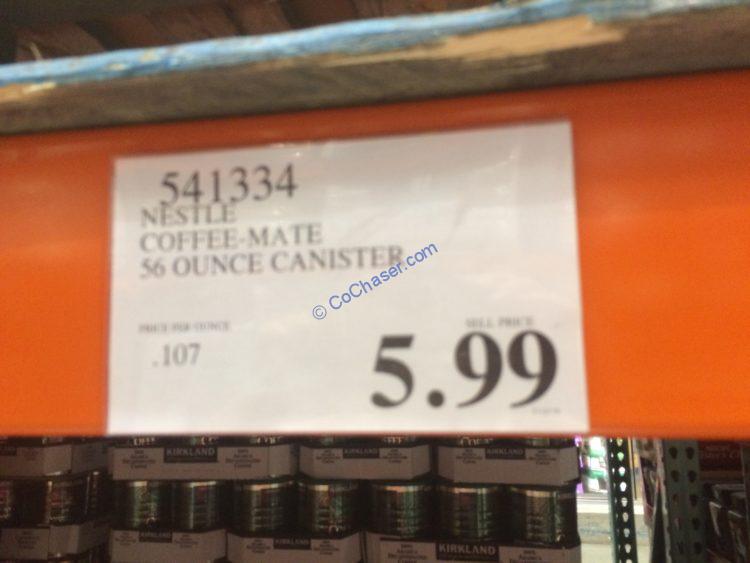 Costco541334NestléCoffeemateOriginalPowderedCreamertag