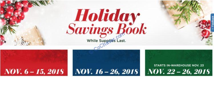 Costco Holiday Savings: November 22 – 26, 2018