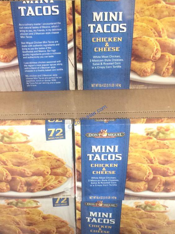 Costco1048300DONMiguelMiniChickenTacosall CostcoChaser