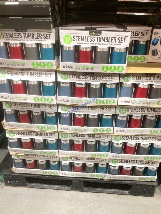 Costco1050193 ReduceStainlessSteel 12ozTumbler4PCSetall
