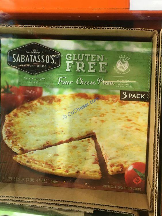 Sabatasso’s Gluten Free Pizza 3 Pack Box