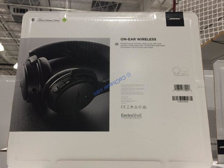 Bose OnEar Bluetooth Wireless Headphones Triple Black CostcoChaser