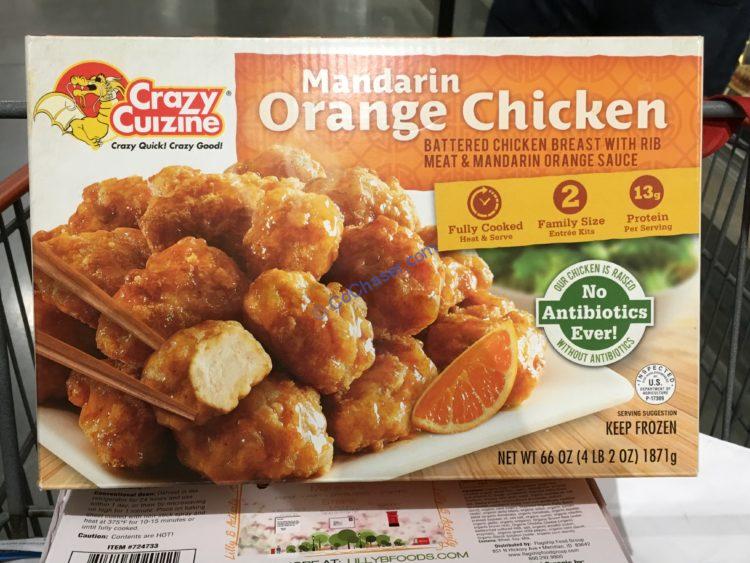Crazy Cuisine NAE Organic Chicken 4.1 Pound Box