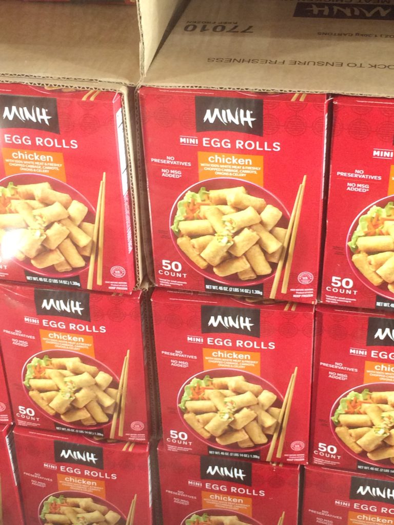 Costco1179403MINHMiniChickenEggRollsall CostcoChaser