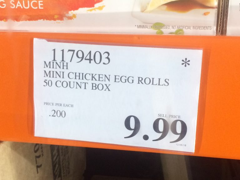Costco1179403MINHMiniChickenEggRollstag CostcoChaser