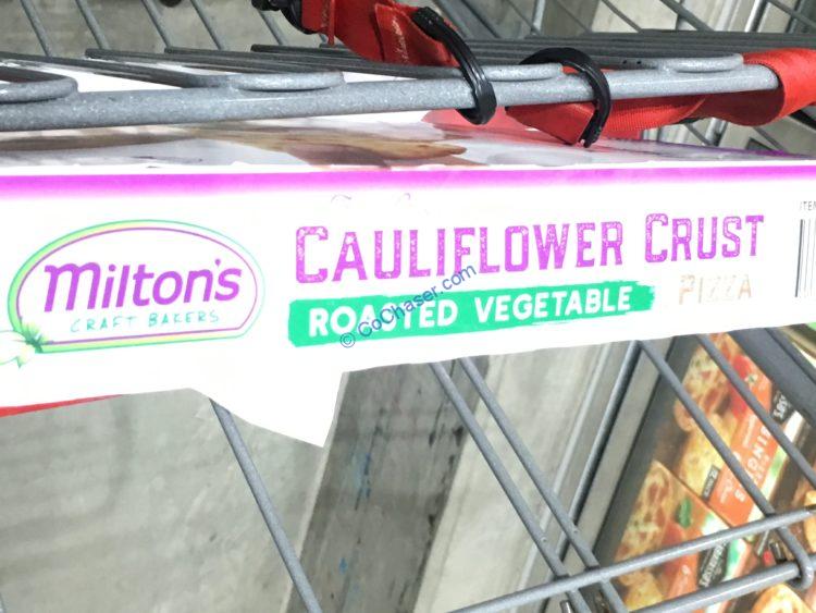 Costco1194639MiltonsVeggiePizzaCauliflowerCrustname CostcoChaser