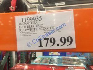 Costco-1199935-Razor-USA-E200-Electric-RedWhite-Scooter-tag