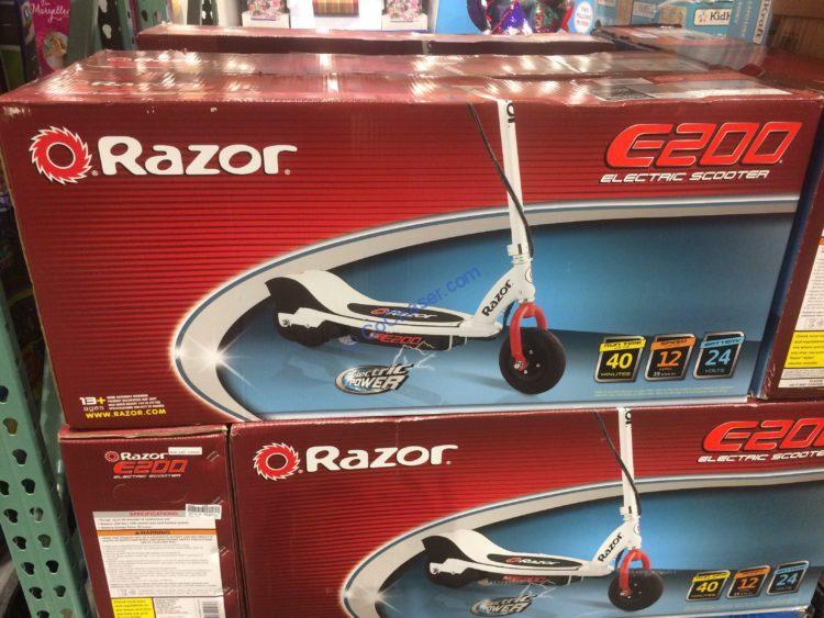 Costco1199935RazorUSAE200ElectricRedWhiteScooter1 CostcoChaser