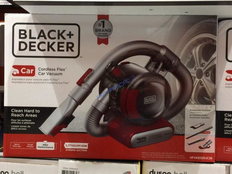 BLACK + DECKER LithiumIon Flex Cordless Automotive Vacuum, Model