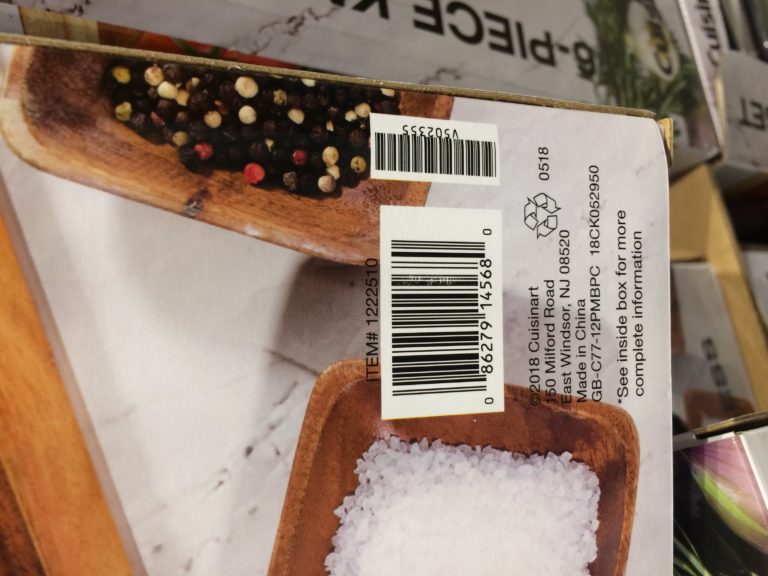 Costco1222510CuisinartBlackMetallic6PCKnifeSetbar CostcoChaser