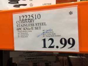 Costco-1222510-Cuisinart-Black-Metallic-6PC-Knife-Set-tag