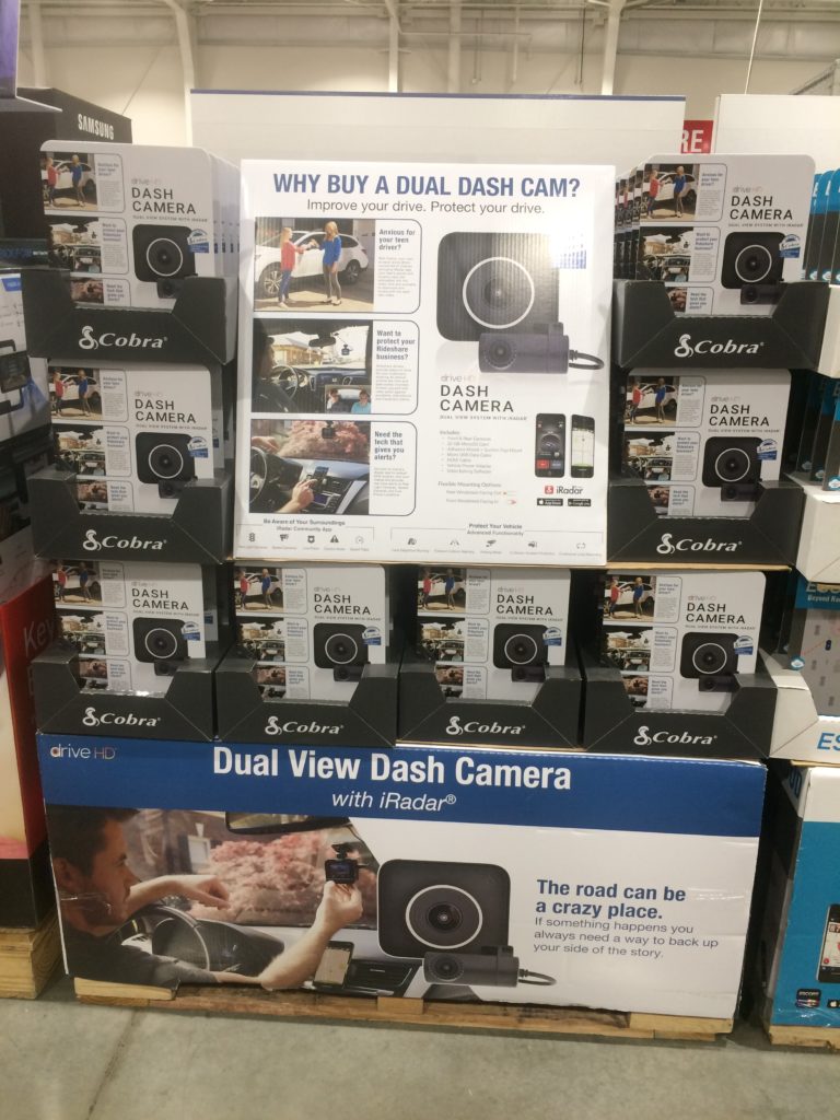 Costco1225064CobraElectronicsDriveHDDualViewDashCameraall