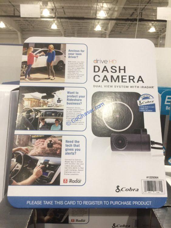 Costco-1225064-Cobra-Electronics-Drive-HD-Dual-View-Dash-Camera1