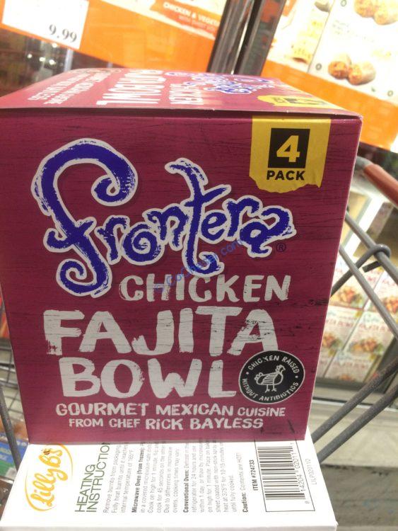 Frontera Fajita Bowl 4/11.3Ounce Bowls CostcoChaser