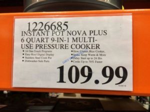 Costco-1226685-Instant-Pot-Nova-Pressure-Cooker-tag