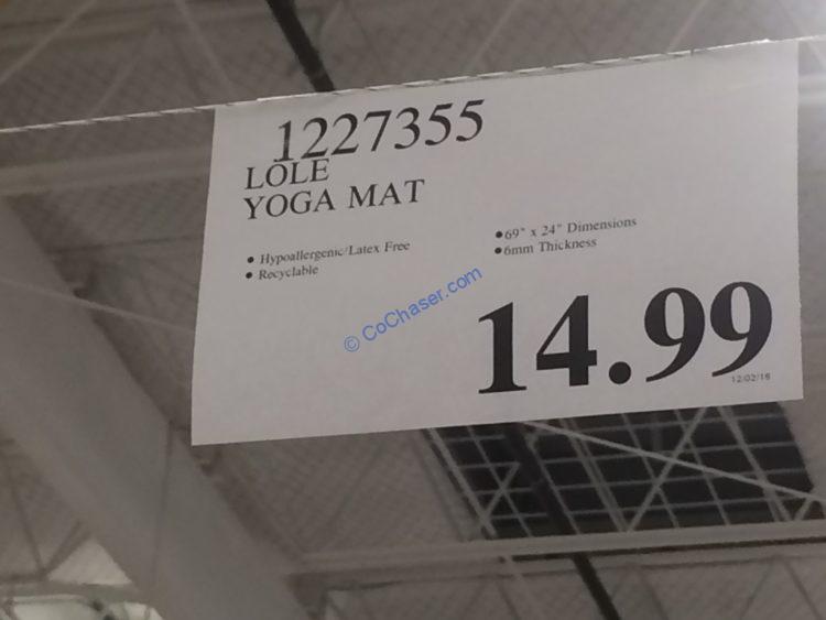 LOLE YOGA Mat CostcoChaser