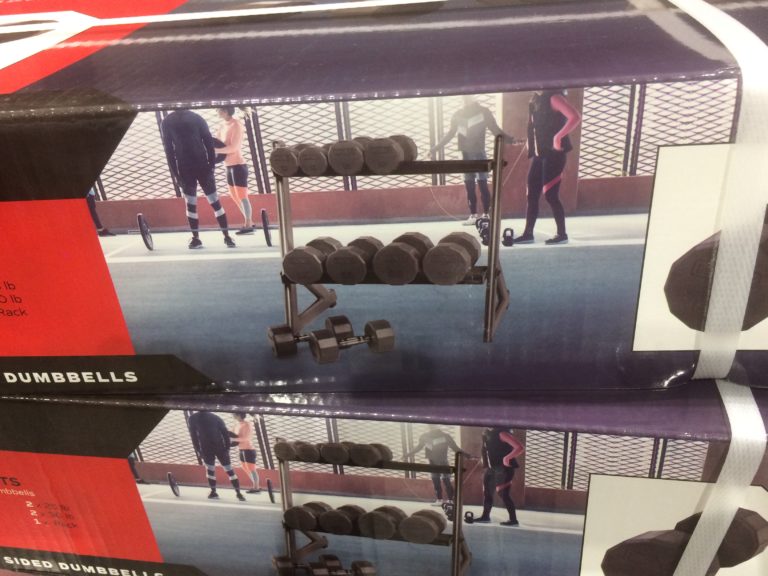 Costco1231412CAPBarbell200LBDumbbellSetHorizontalRackpic CostcoChaser