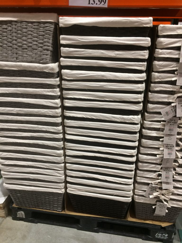 Costco1232998BaumFauxWickerBinwit Linerall CostcoChaser