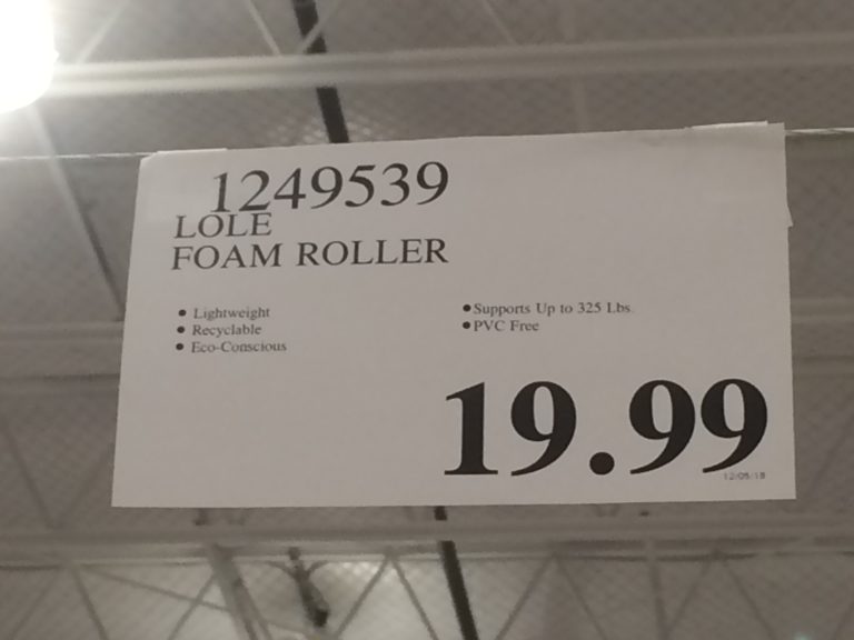 Costco1249539LOLEFoamRollertag CostcoChaser