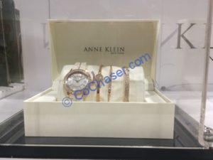 Costco-1255589-Anne-Klein-New-York -Pink -Ceramic –Watch-Bracelet-Set1