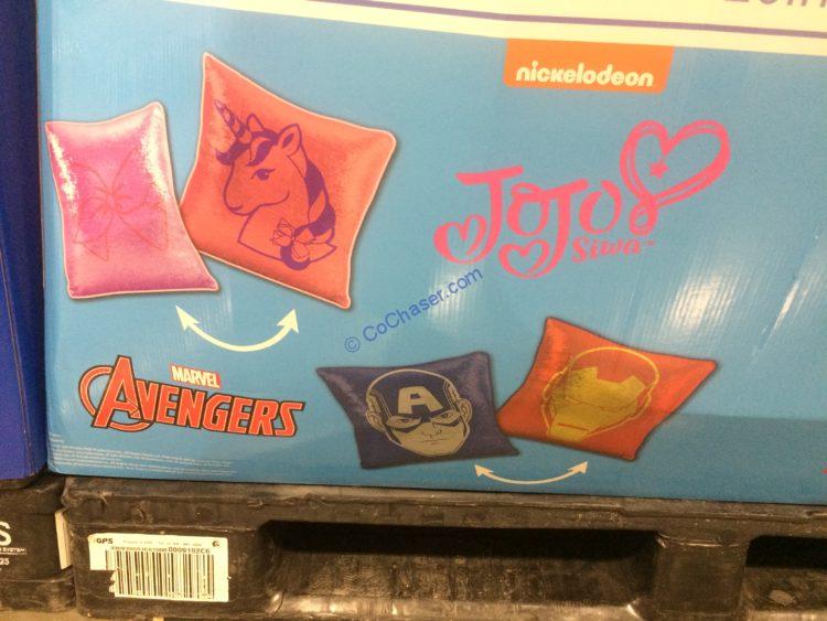 sequin pillow costco