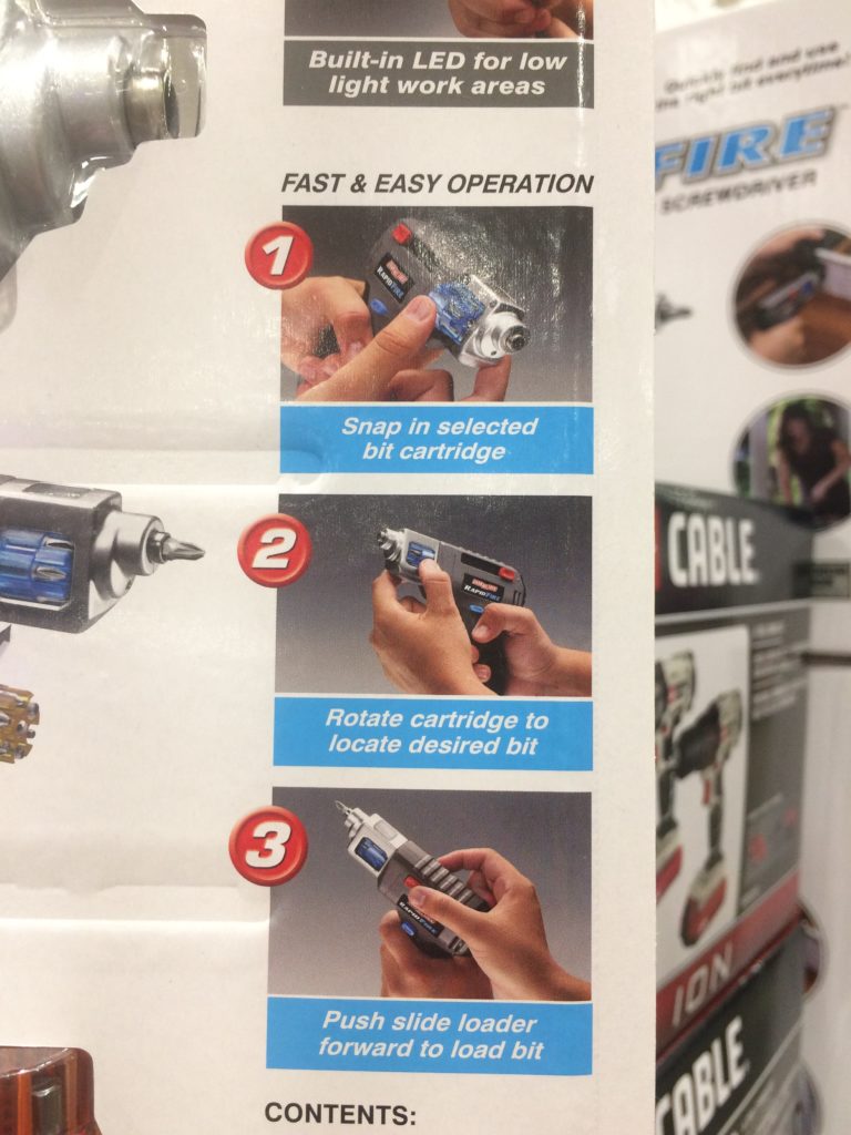 Costco1262476ChannelLockQuickLoadingPowerScrewdriveruse