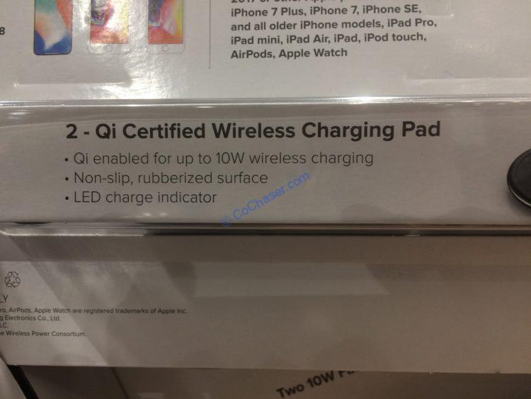 Costco1265448UbioLabsWirelessChargingPadspec CostcoChaser