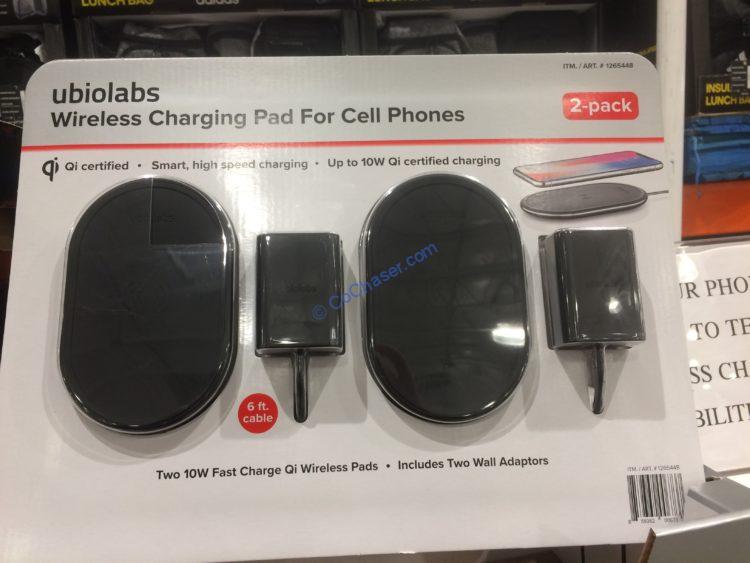 Ubio Labs Wireless Charging Pad 2-pack