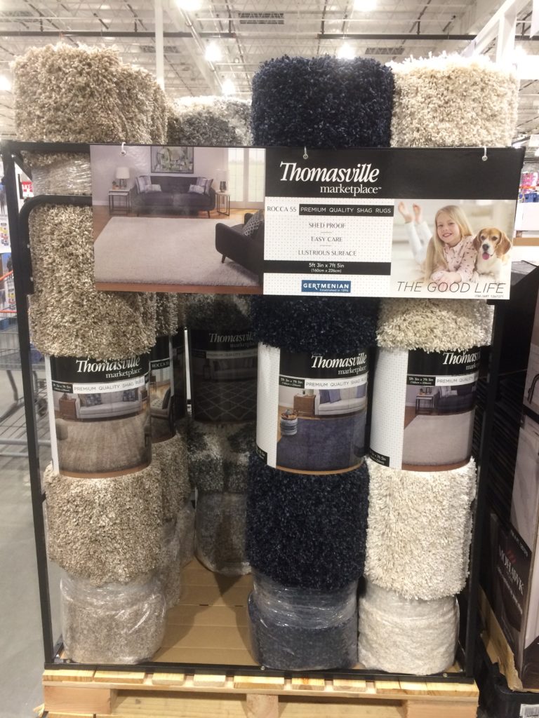 Thomasville Rocco Shag Rug, 5’3” x 7’5” CostcoChaser