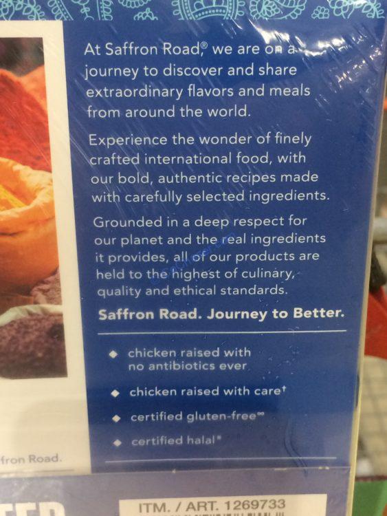 Costco1269733SaffronRoadChickenTikkaMasalaing CostcoChaser